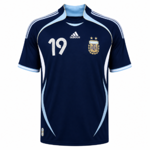 Argentina landslaget bortedrakt 2006/07 Messi 19 (S)